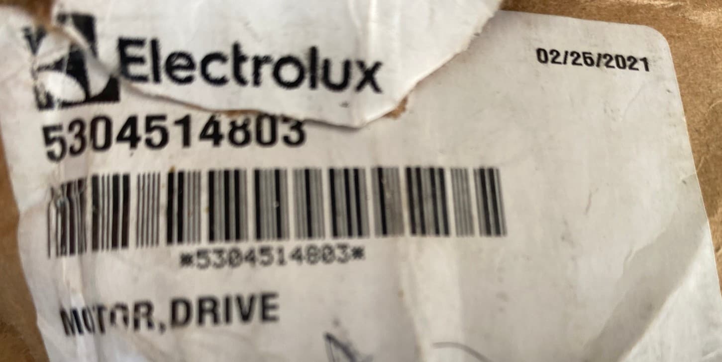 New Genuine OEM Frigidaire Electrolux  Washer Drive Motor EFLS527UIW0 5304514803 — thumbnail 14