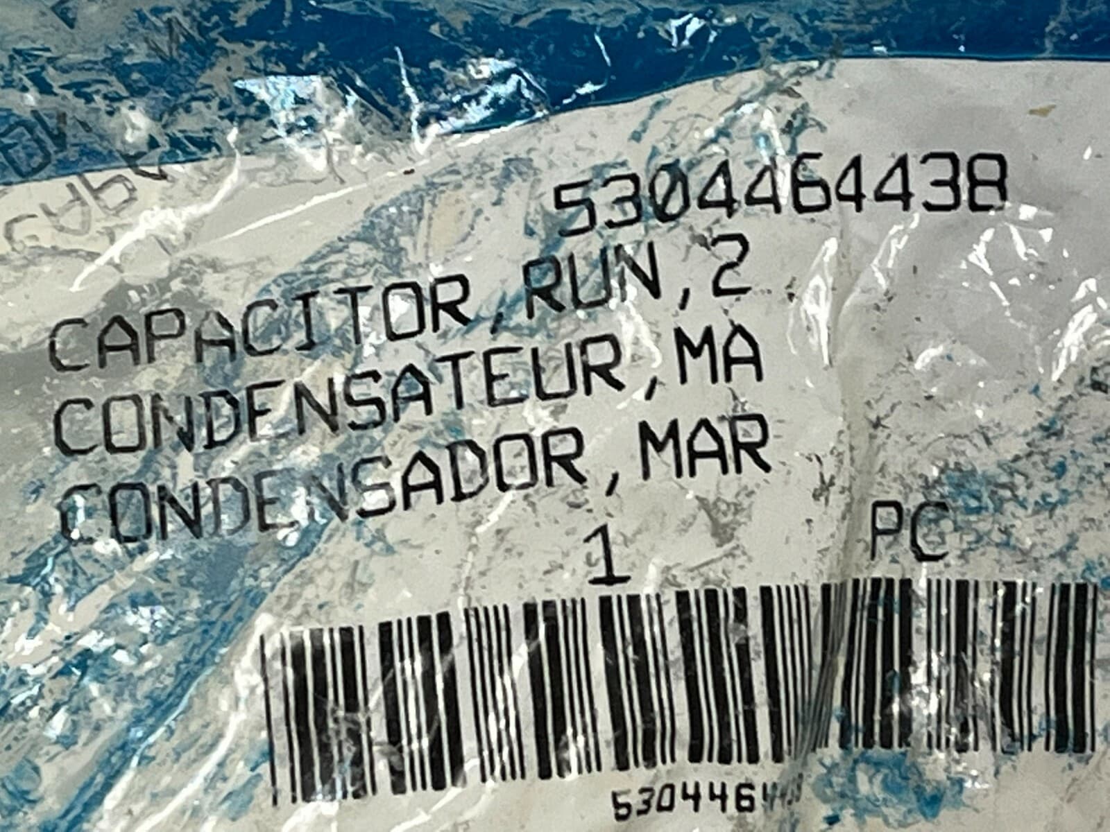 New Genuine Frigidaire Refrigerator Run Capacitor 5304464438 — thumbnail 3