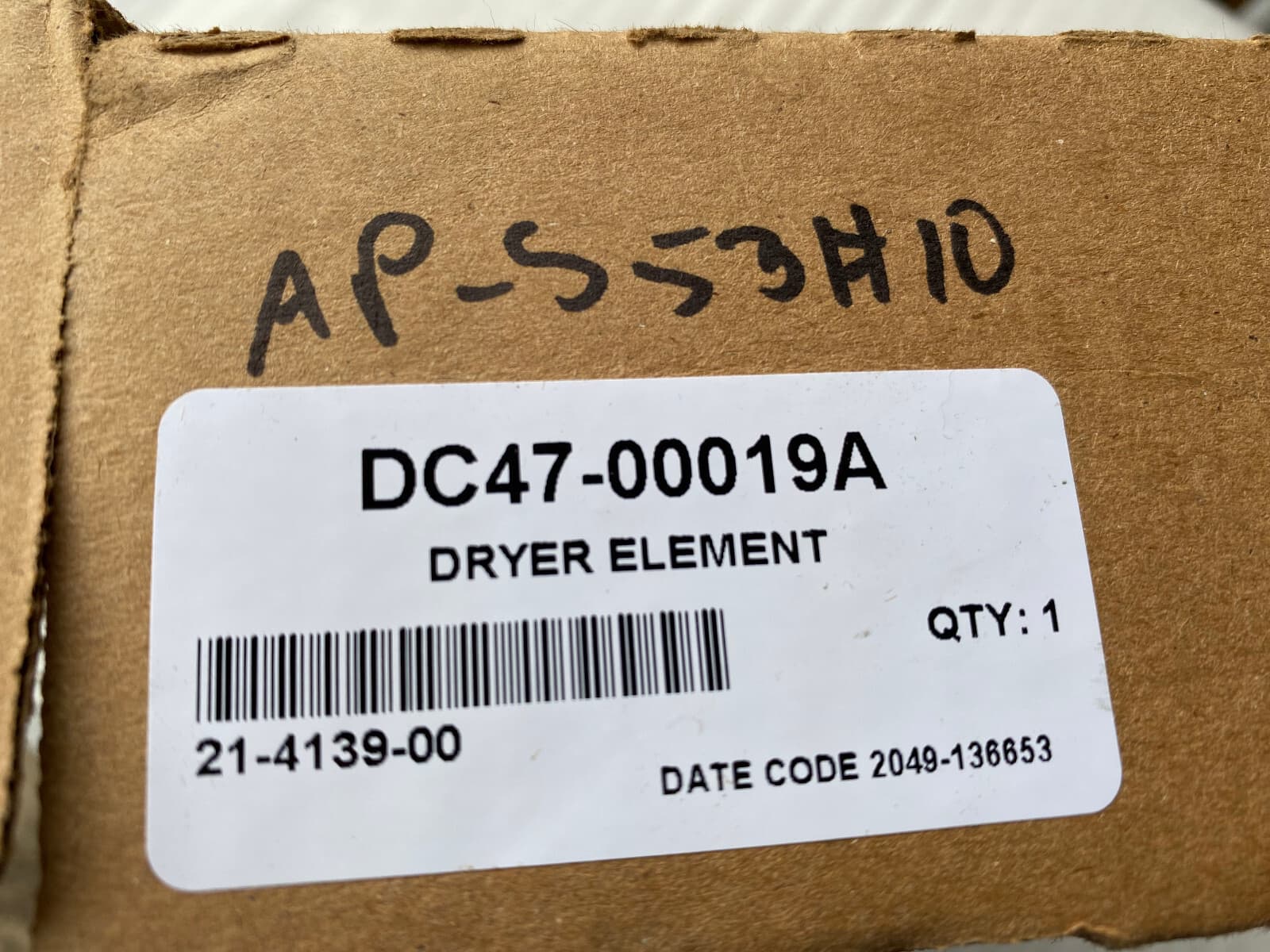DC47-00019A New  For Samsung Dryer Heating Element — thumbnail 9