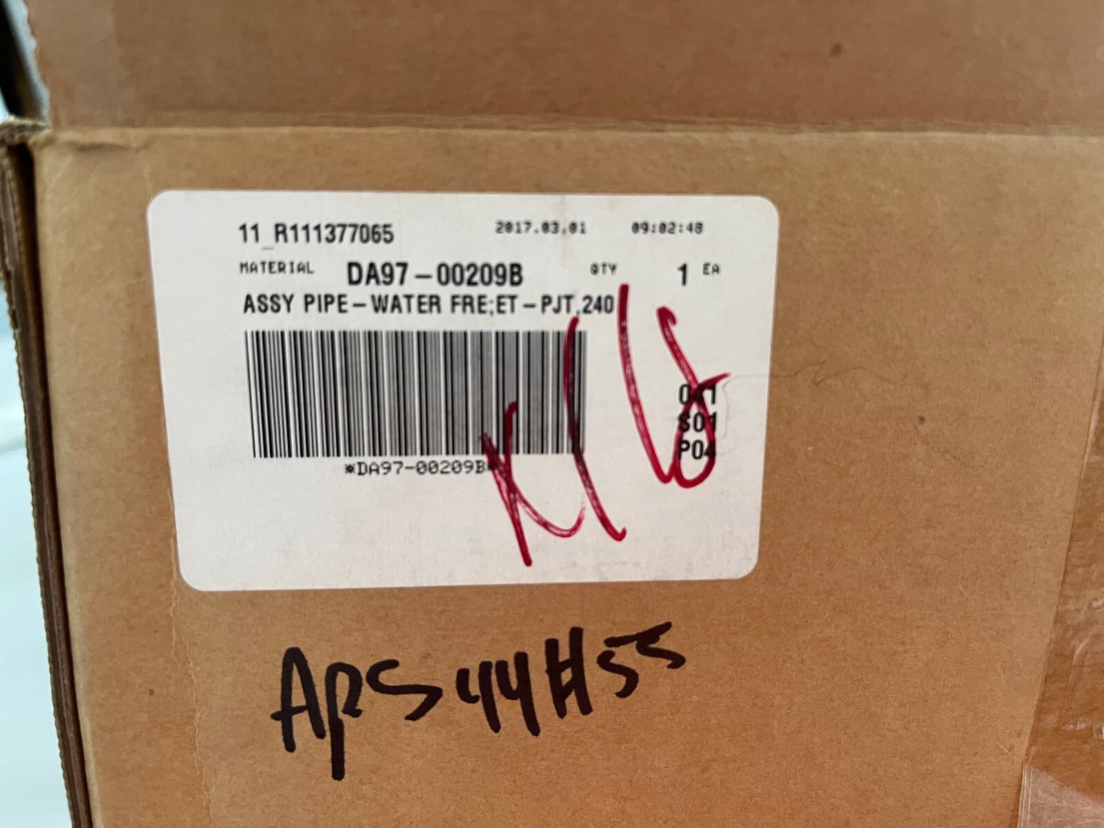 New Genuine Samsung Refrigerator Freezer Pipe Water  DA97-00209B — thumbnail 3