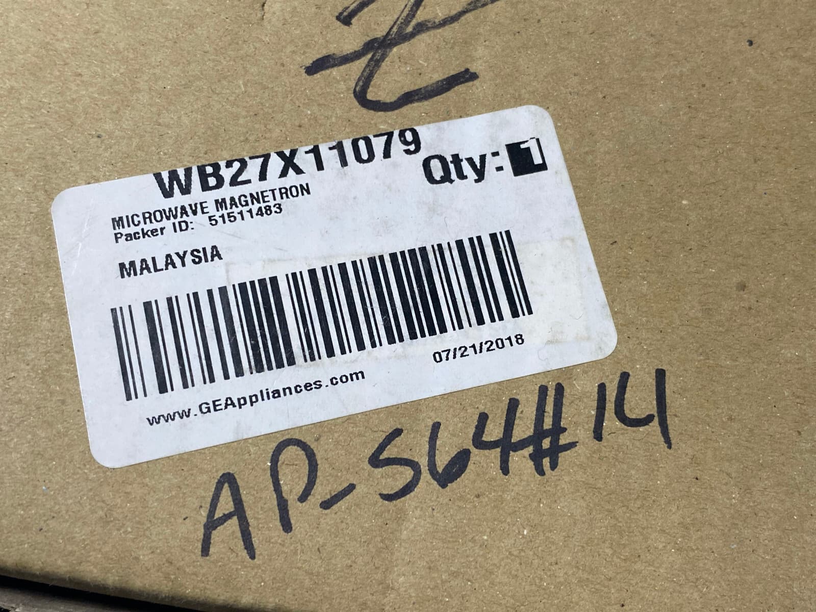 WB27X11079  OEM GE Microwave Magnetron Asm New Genuine — thumbnail 10