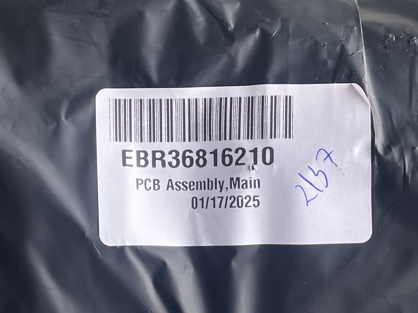 EBR36816210 OEM LG Washer Main Control Board Assembly New Genuine — thumbnail 3