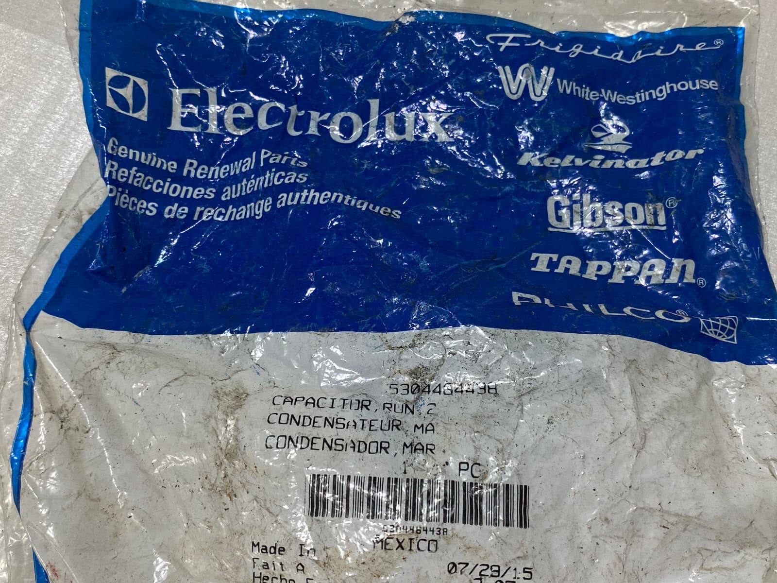New Genuine Frigidaire Refrigerator Run Capacitor 5304464438 — thumbnail 8