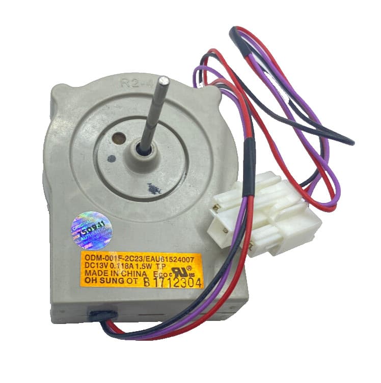 NEW Genuine LG Refrigerator Evaporator Fan Motor  EAU61524007