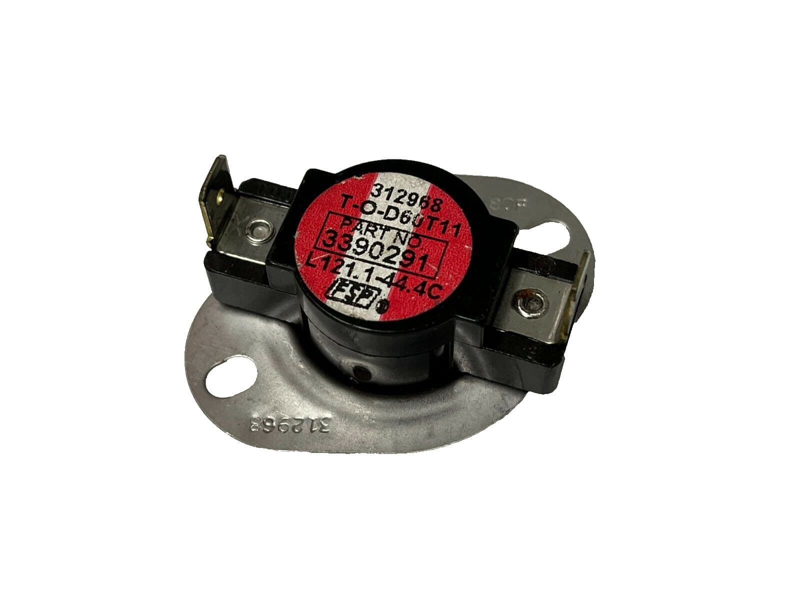 Genuine OEM Whirlpool Dryer High-Limit Thermostat 3390291