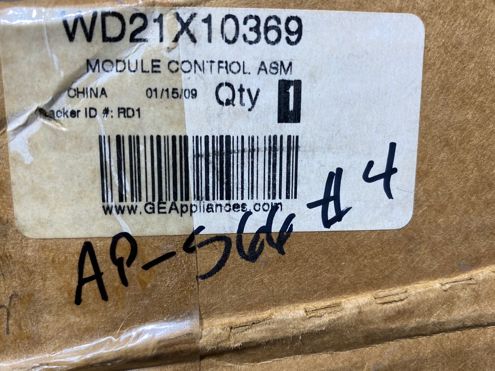 New Genuine OEM GE Dishwasher Module Control WD21X10369 — thumbnail 5