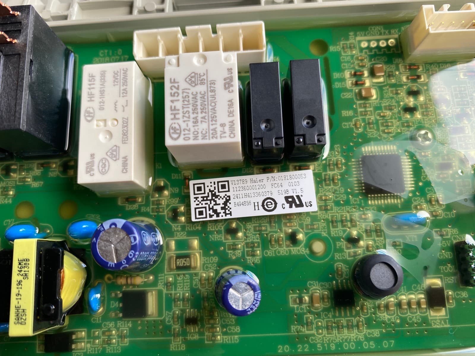 WE04X27515 GE OEM  Dryer Control Board New Genuine — thumbnail 2