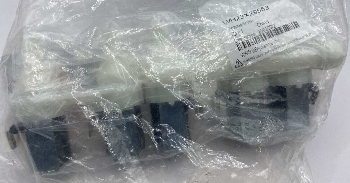 New Genuine GE Washing Machine Water Inlet Valve WH23X29553 — thumbnail 3