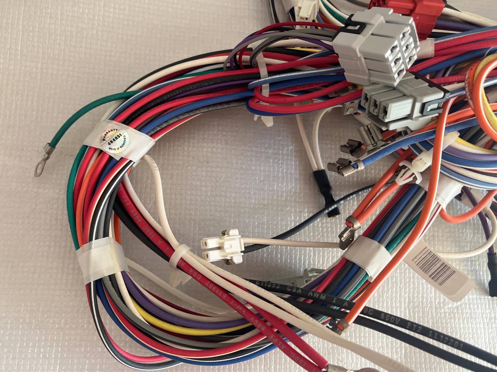 New Genuine OEM GE Electric Oven Harness Wire Main WB18X23611 — thumbnail 2