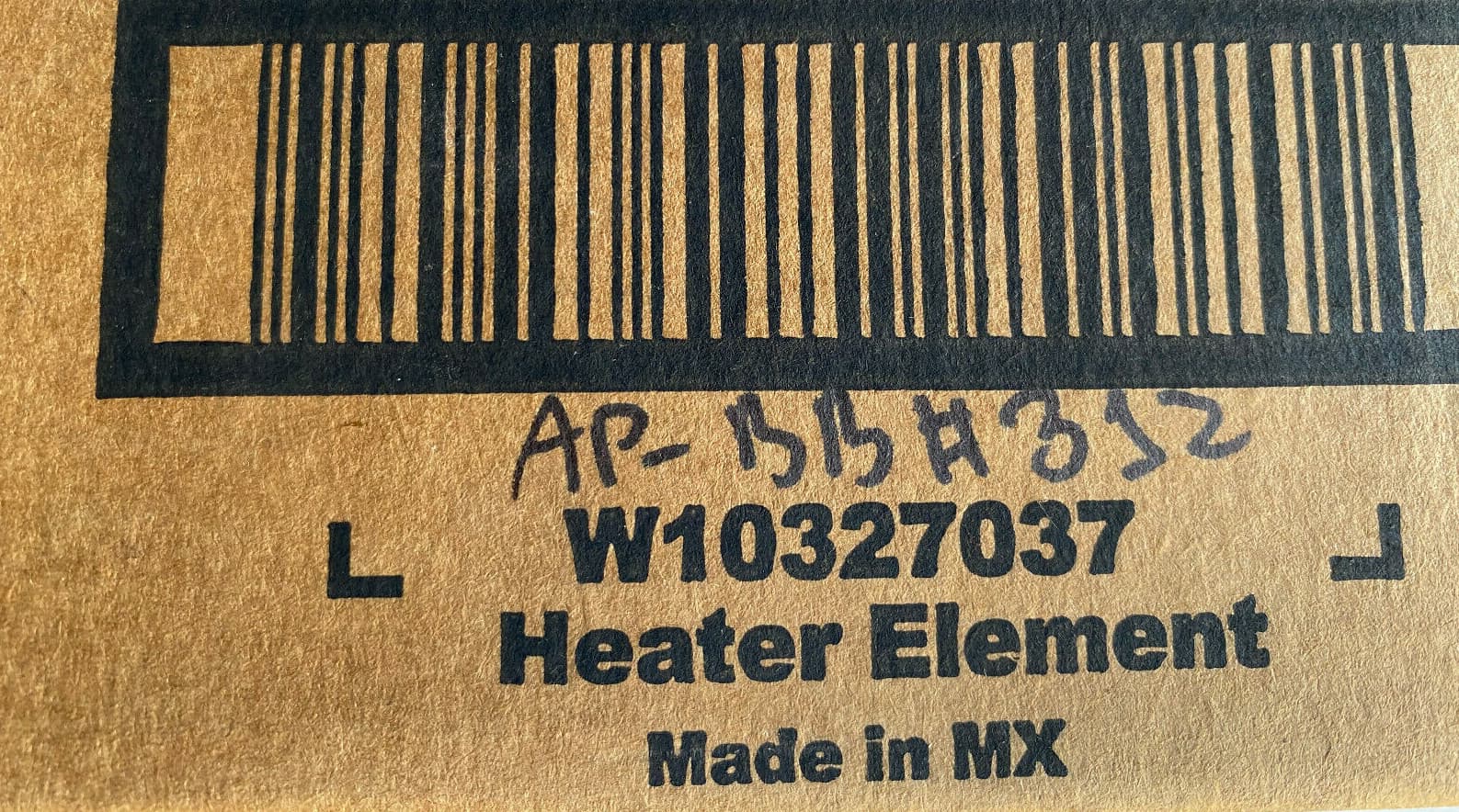 Genuine OEM Whirlpool Dishwasher Heating Element  Kit W10327037 — thumbnail 7
