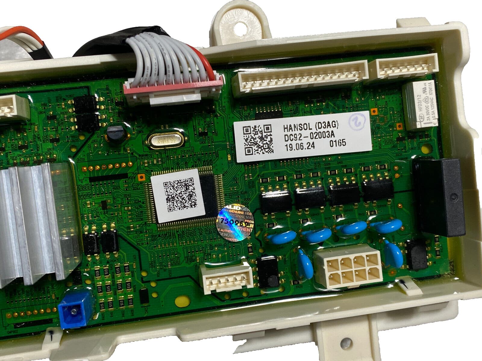 Genuine OEM Samsung Washer Control Board Assembly Kit DC92-02003A — thumbnail 2