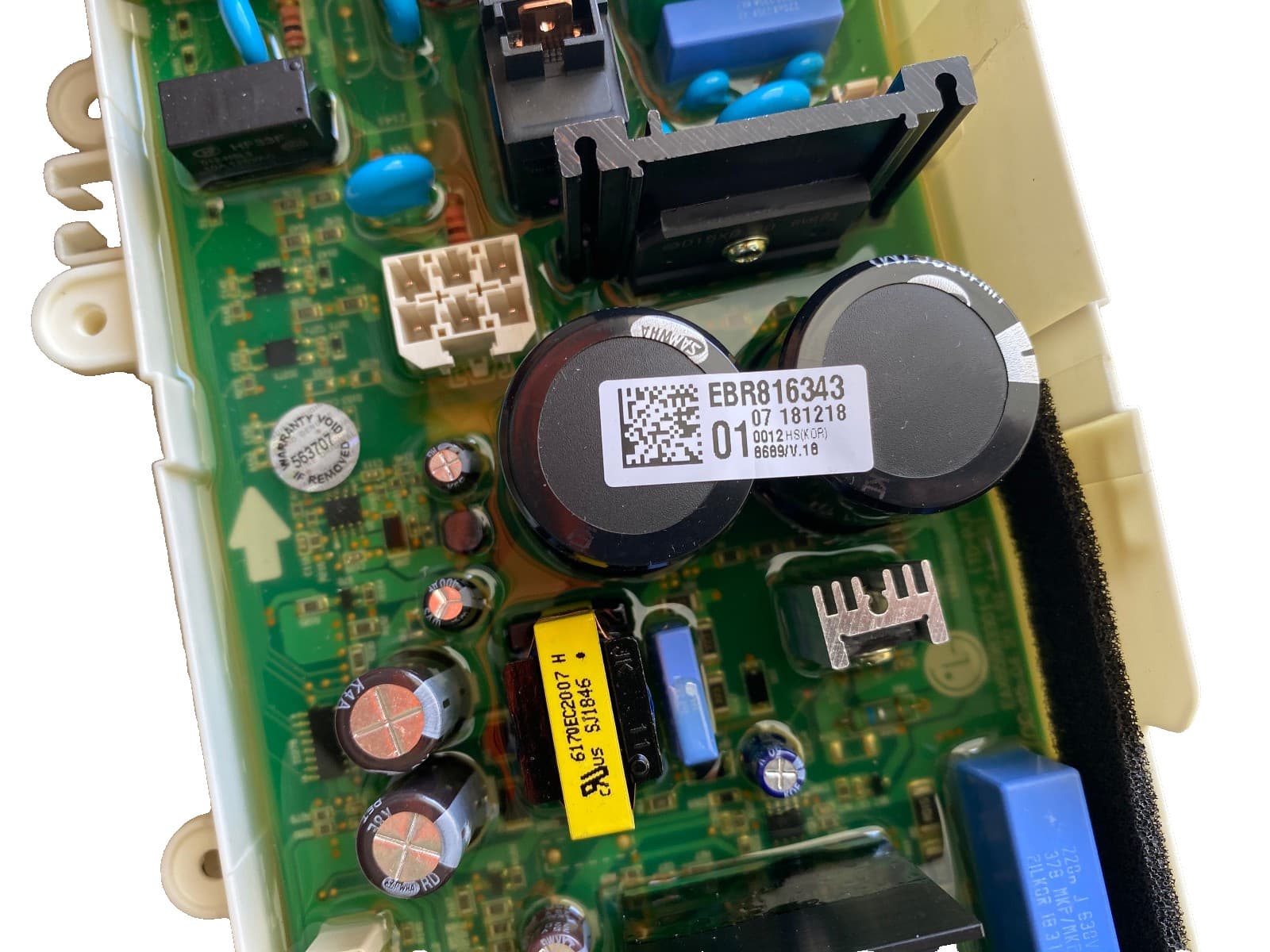 EBR81634301 OEM LG Main Control Board New Genuine — thumbnail 2