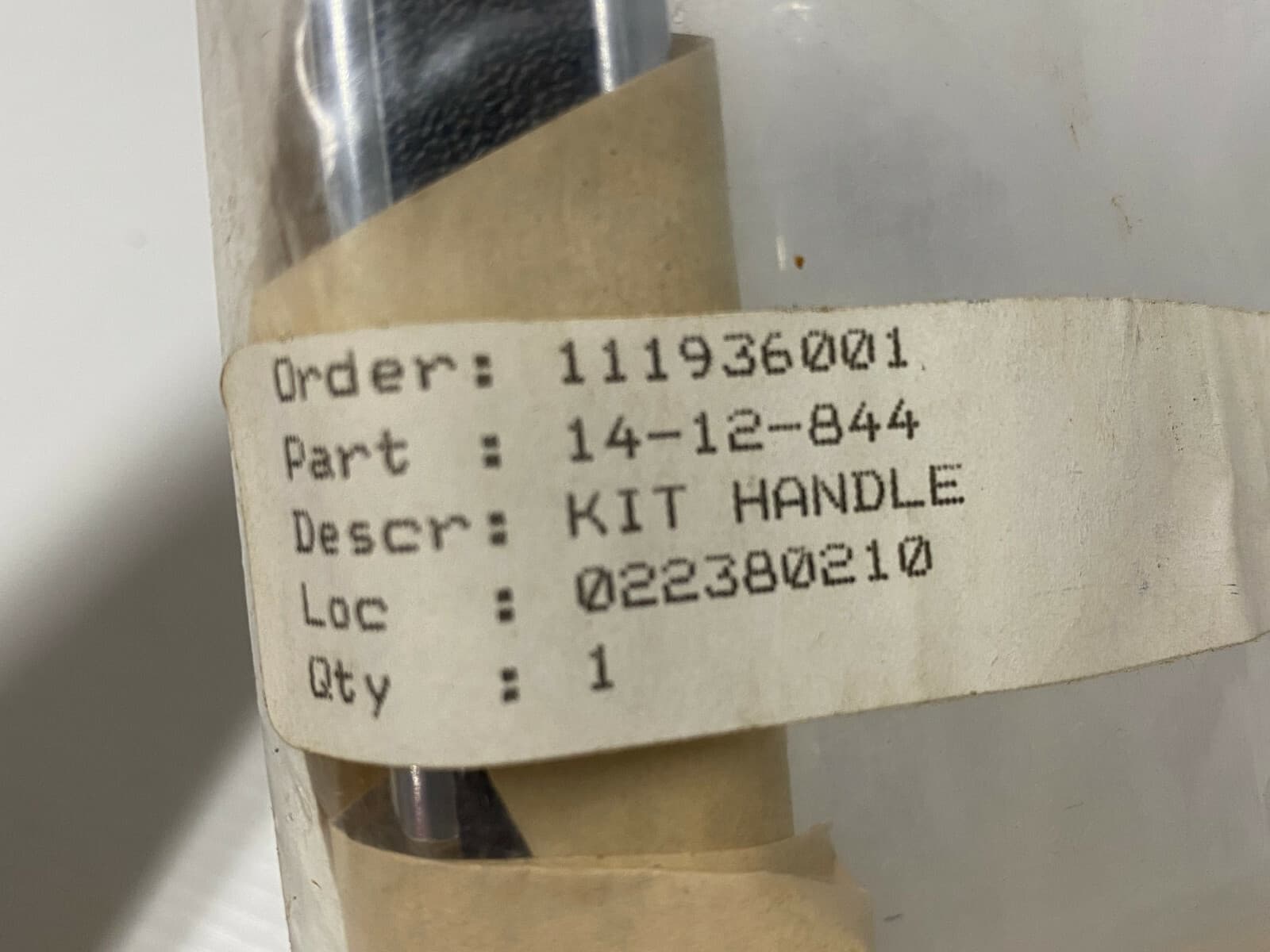 NEW Genuine OEM Bosch Range Handle Bar Kit 14-12-844 — thumbnail 2
