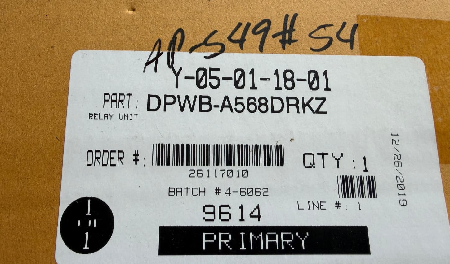 DPWB-A568DRKZ OEM Sharp Microwave  Relay Unit Genuine New — thumbnail 13