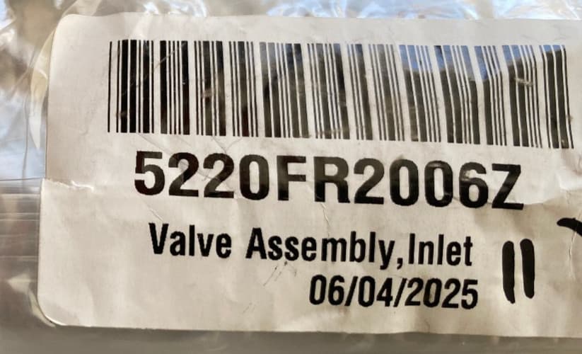 5220FR2006Z OEM LG Washer Water Inlet Valve New Genuine — thumbnail 4