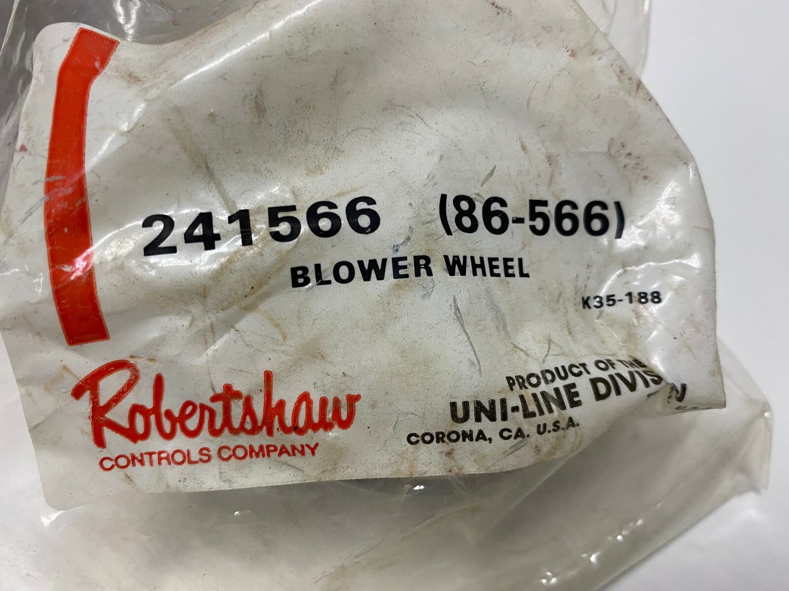 Genuine OEM Robertshaw Wheel-Blower 241566 — thumbnail 4