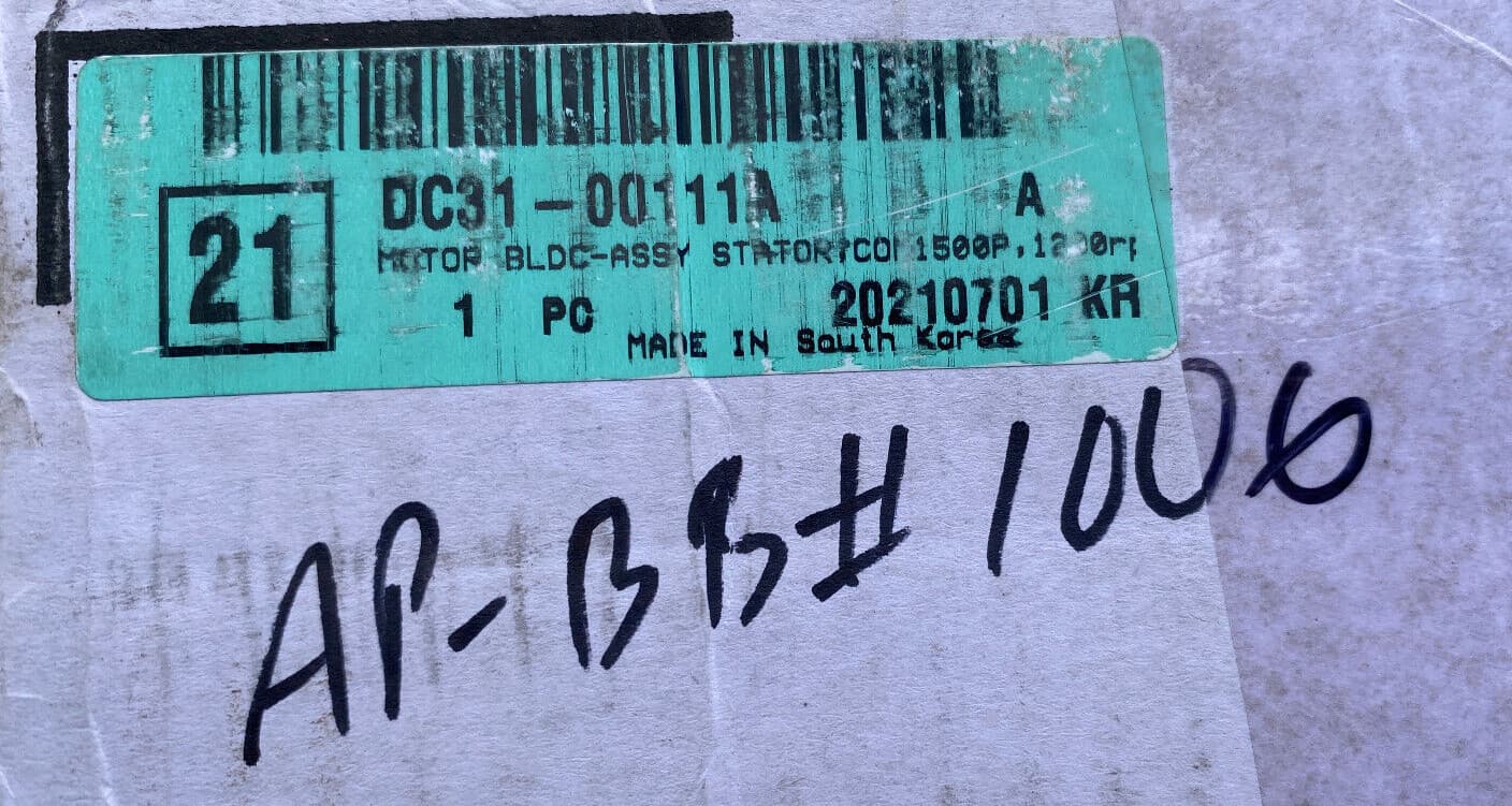 New Genuine OEM Samsung Washer Drive Motor Stator DC31-00111A — thumbnail 5
