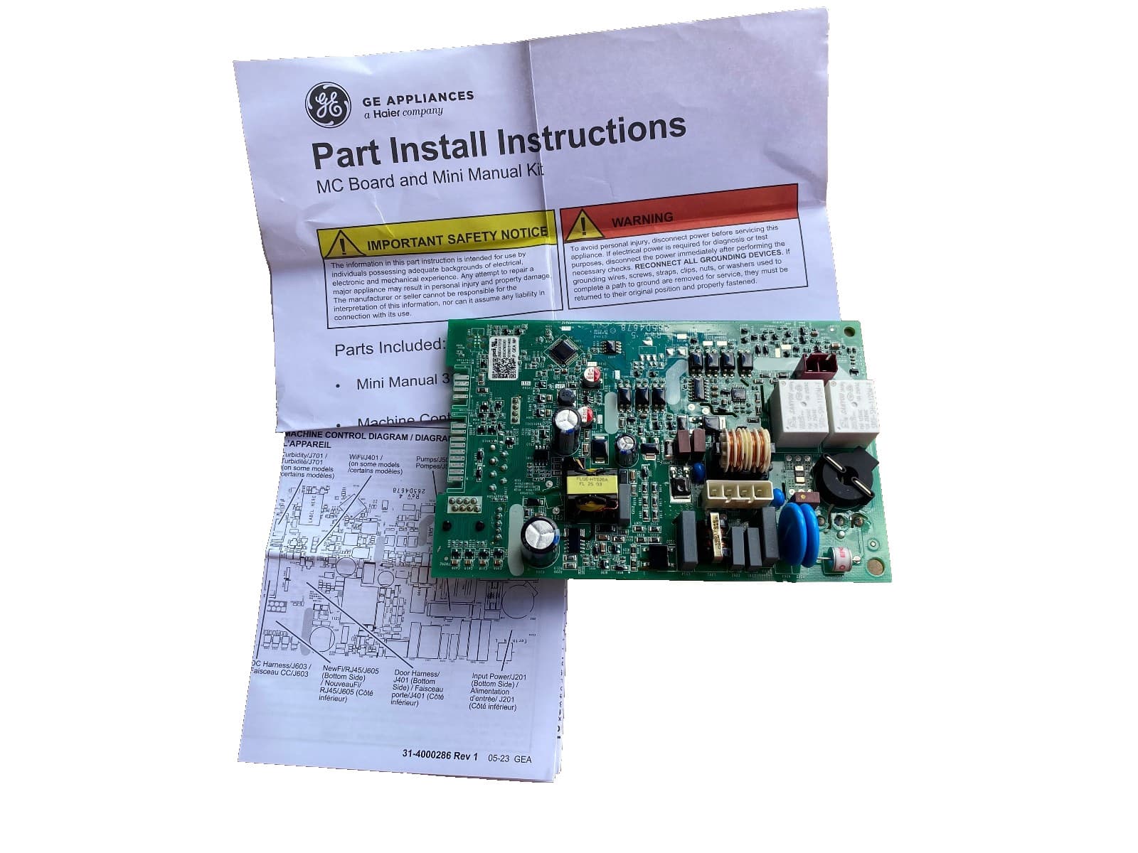 WD21X32938 OEM GE Dishwasher Main Control Board NEW Genuine