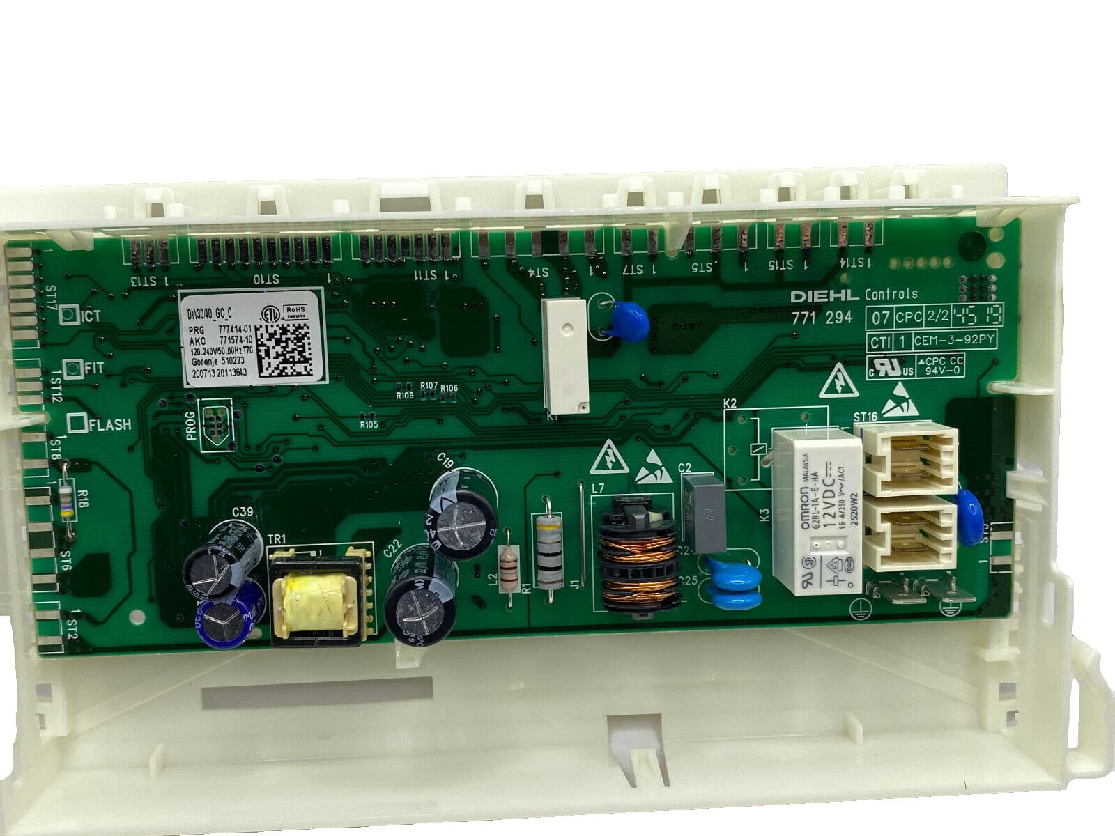NEW Genuine OEM Hisense Dishwasher Control Board 825243 — thumbnail 2