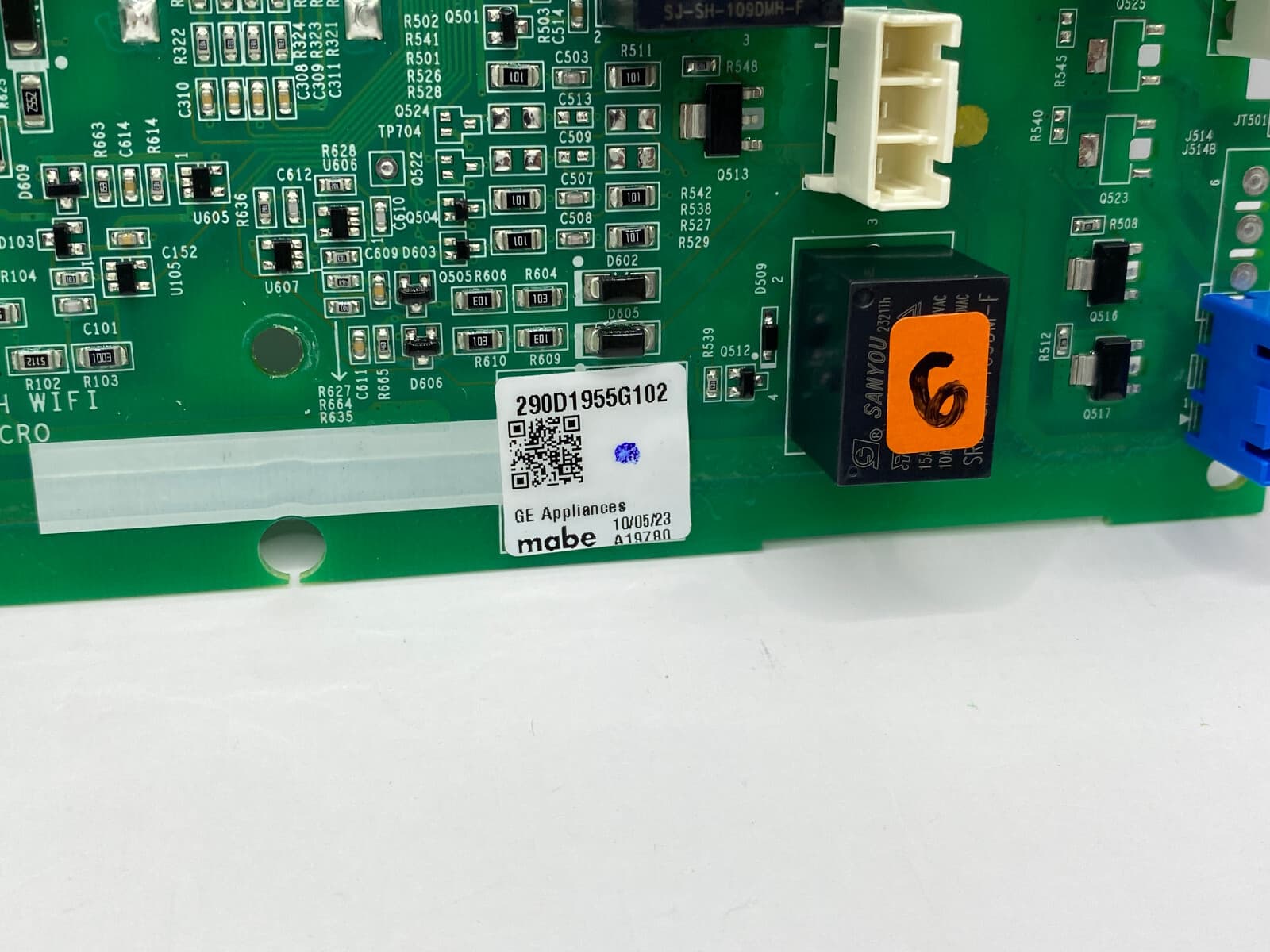 Genuine OEM GE Washer Main Control Board WH22X36498 — thumbnail 2