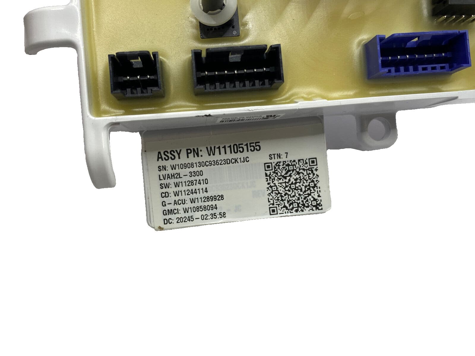 New Genuine OEM Whirlpool Washer Main Control Board  W11170706 W11400681 — thumbnail 2