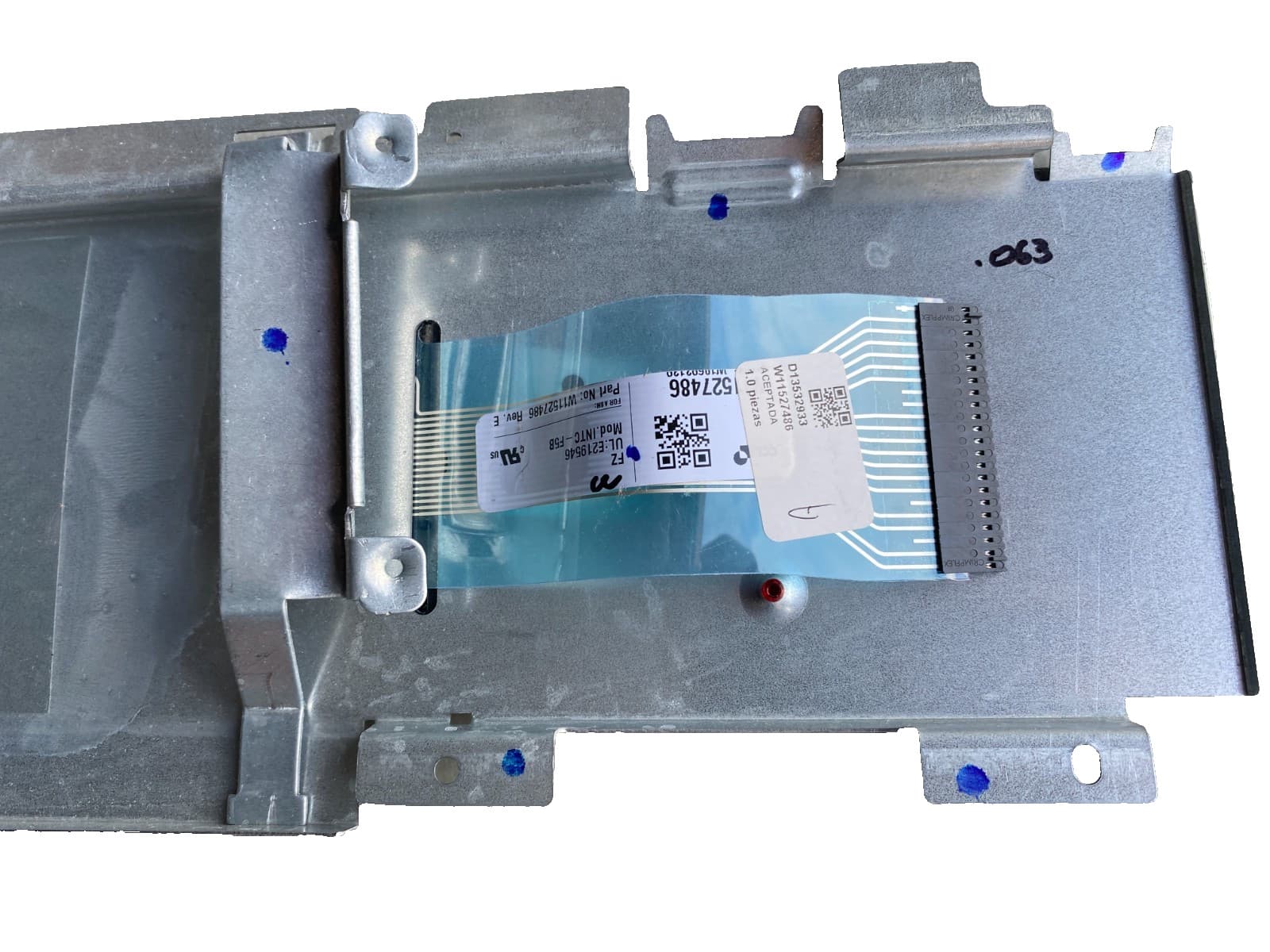 W11527486 New OEM Whirlpool Range Control Panel – Genuine – Verify Part Number — thumbnail 7