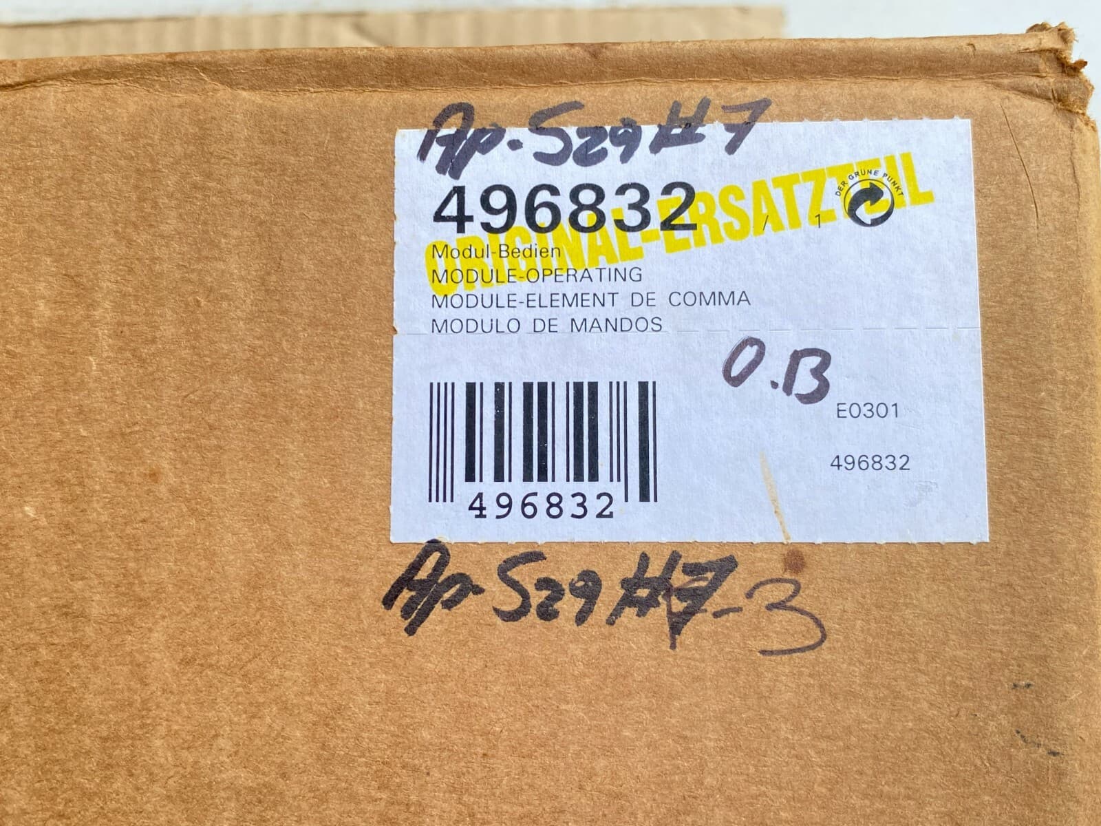 Genuine OEM Bosch Time Switch 00496832 — thumbnail 4