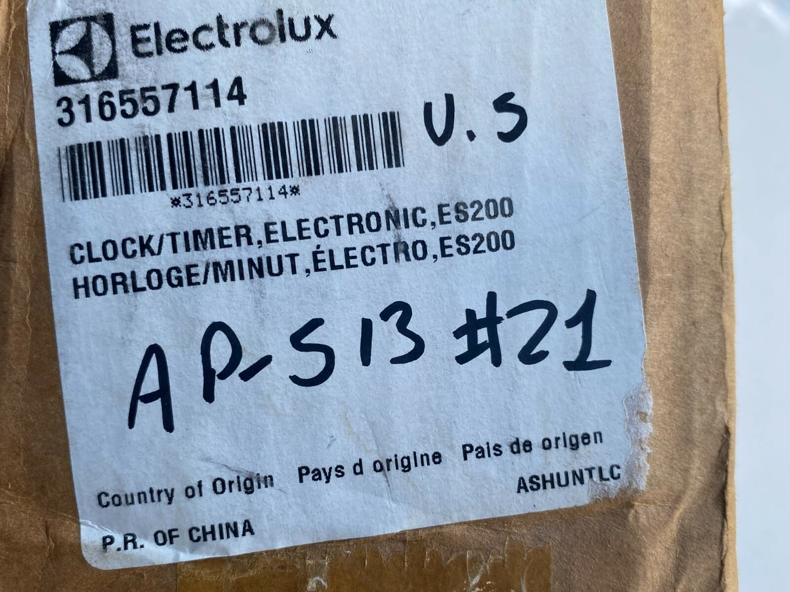 Genuine OEM Frigidaire Oven Control Board Clock 316557114 — thumbnail 5