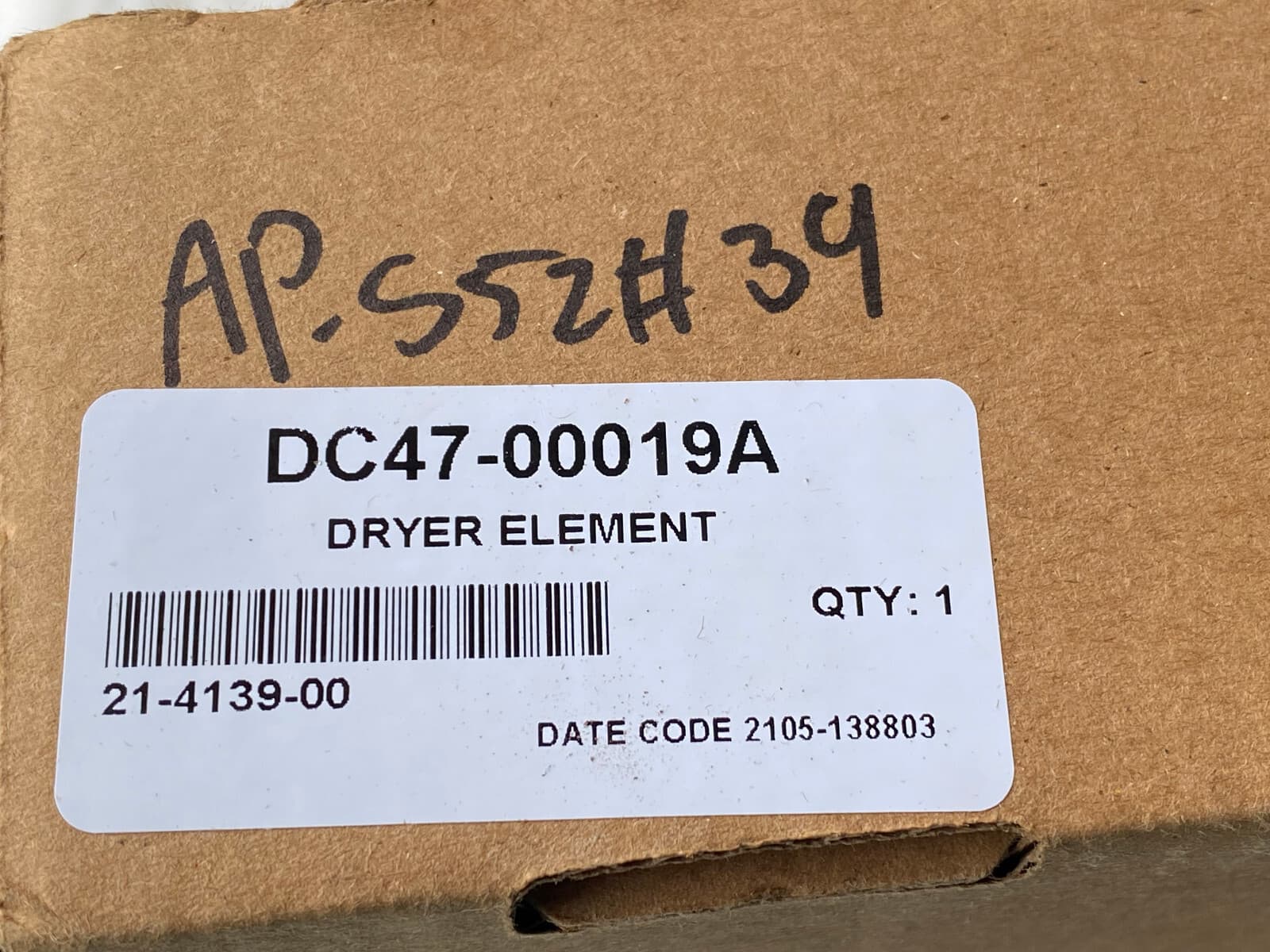 DC47-00019A New  For Samsung Dryer Heating Element — thumbnail 8