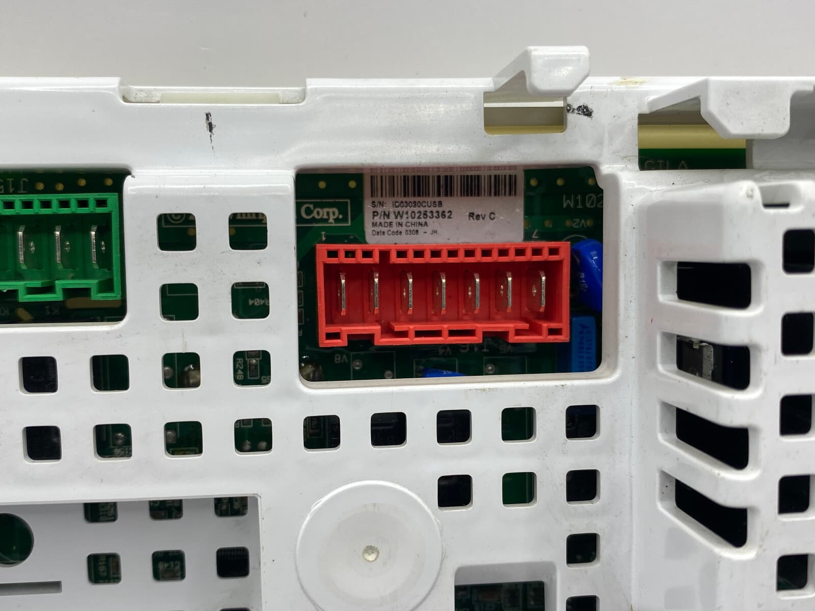 Genuine OEM Whirlpool Washer Control Board W10296052 — thumbnail 3