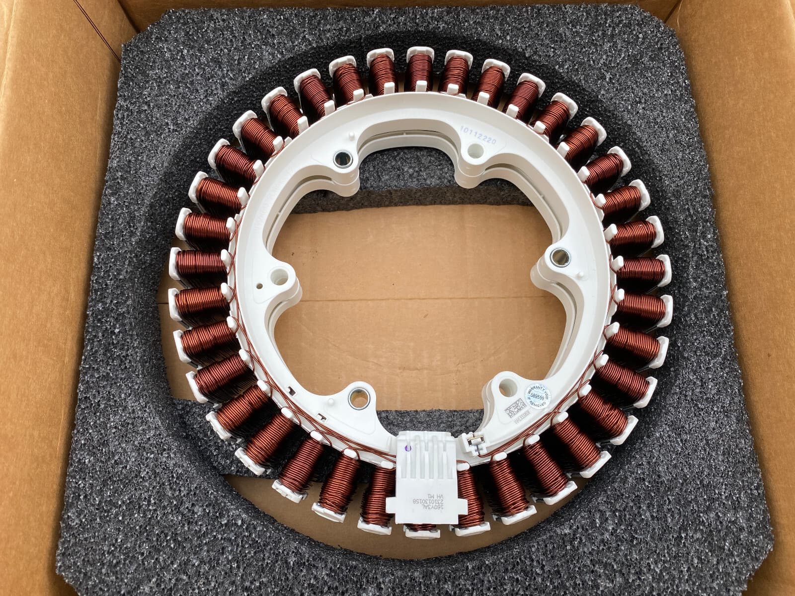 New Genuine OEM LG Washer Stator Assembly Combined  AJB76315013