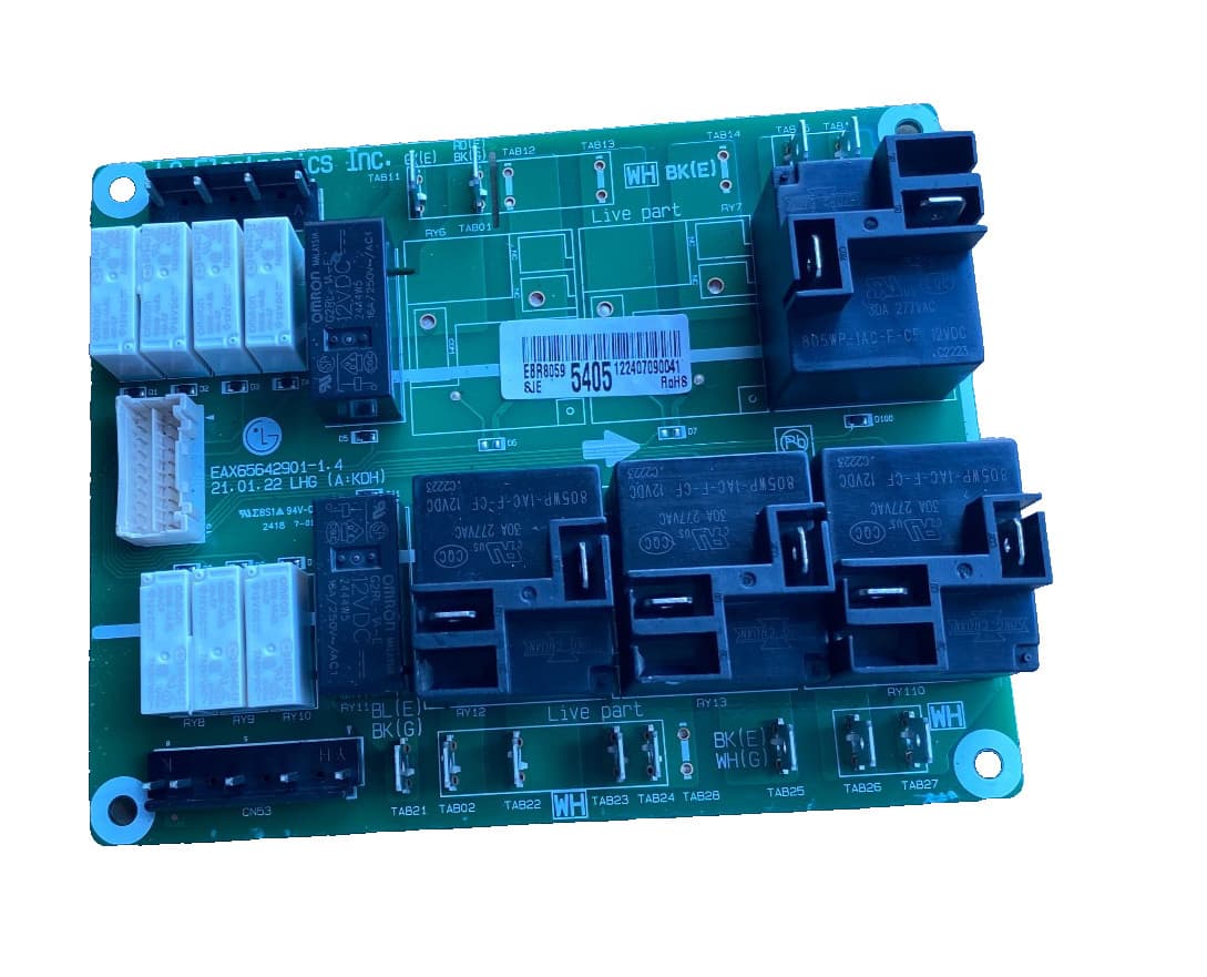 NEW Genuine OEM LG Electric Range Power Control Board Assembly EBR80595405