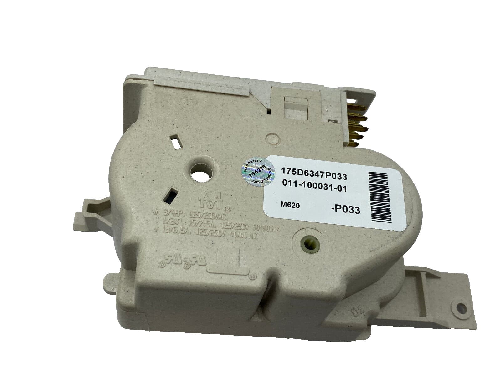 Genuine OEM GE Washer Timer 175D6347P033 WH49X10088