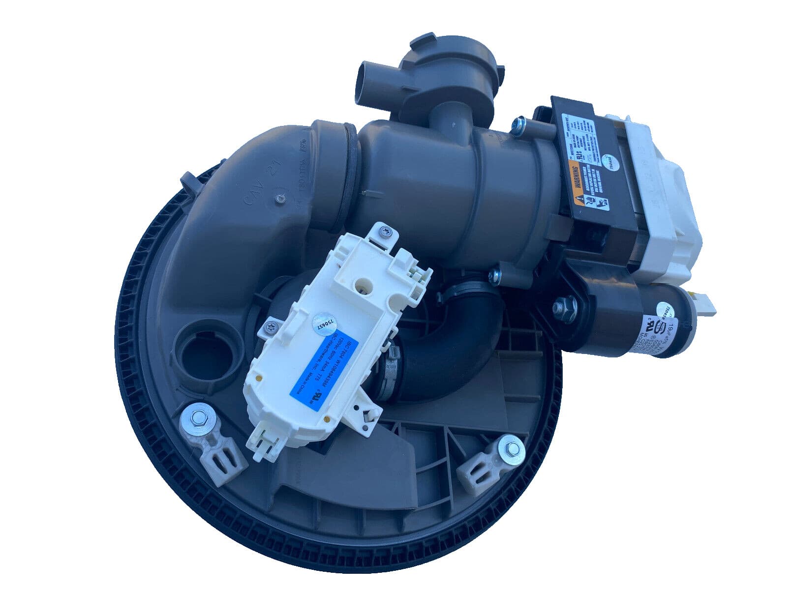 New Genuine OEM Whirlpool Dishwasher Pump & Motor Assembly KDTM354EBS2 W10805015 — thumbnail 3