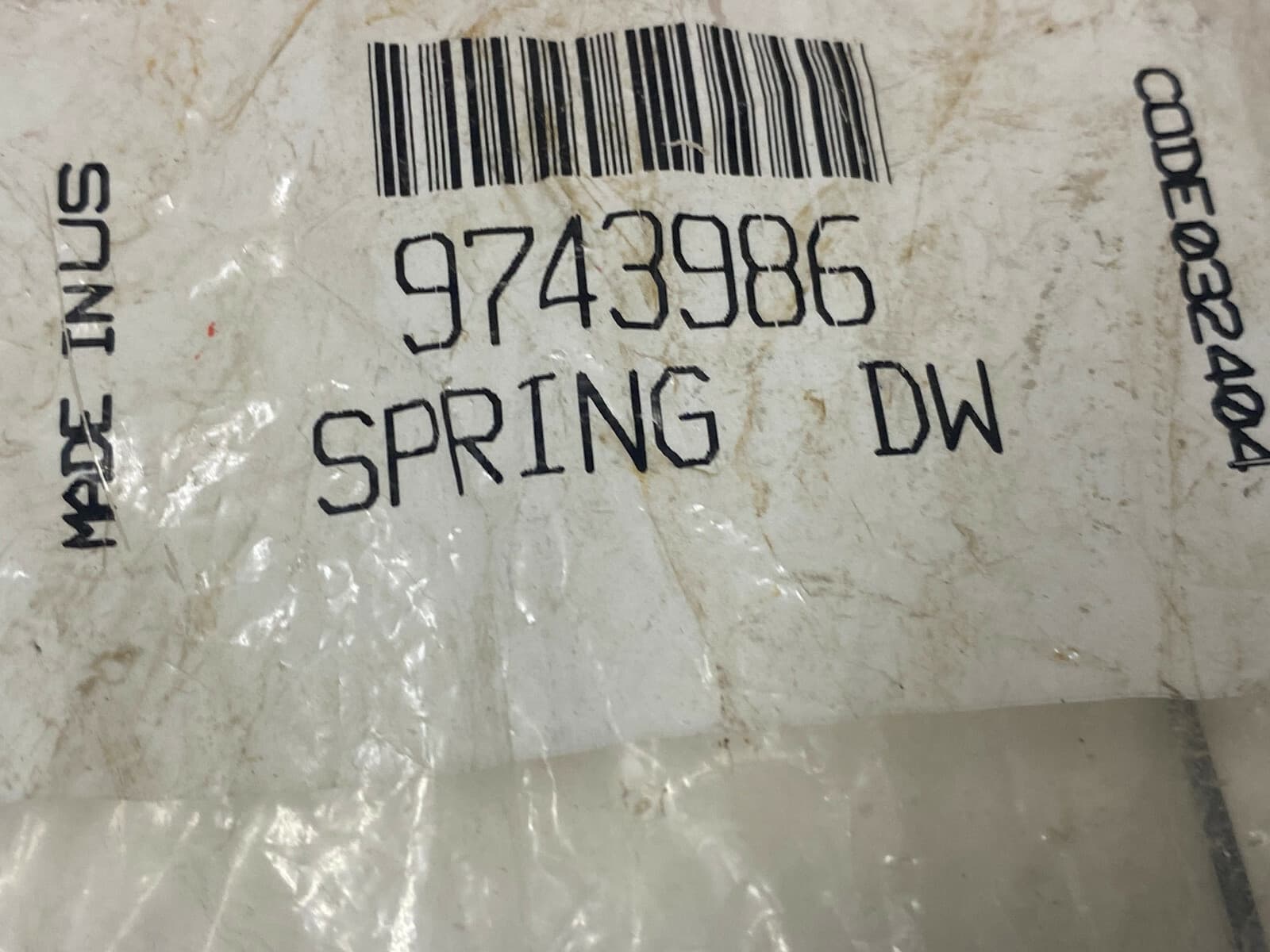 NEW Genuine Whirlpool Dishwasher Door Spring 9743986 — thumbnail 6