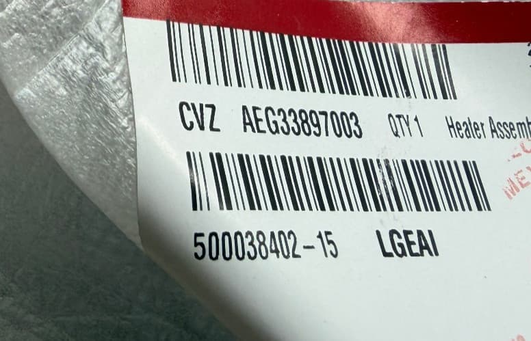 AEG33897003 LG Range Heater Assembly OEM  New Genuine — thumbnail 3