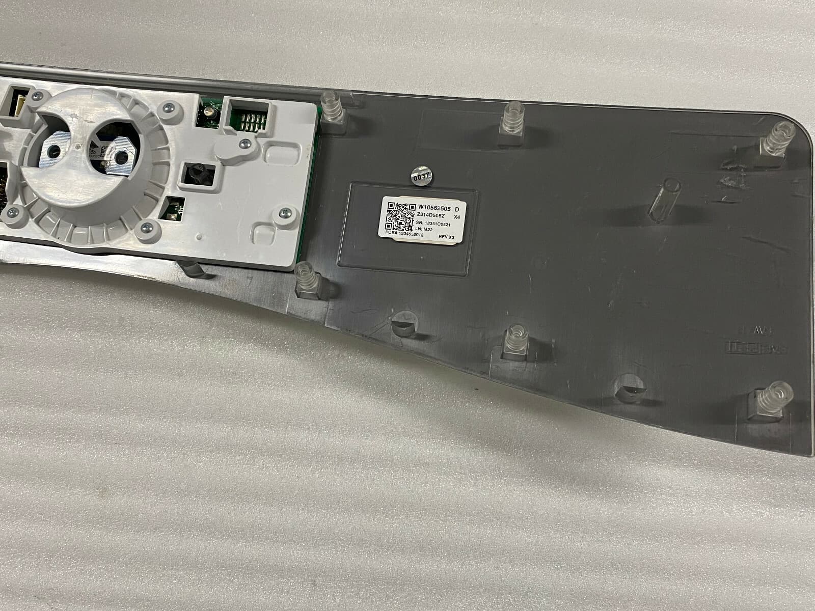 Genuine OEM Whirlpool Control Panel (White) W10562505 — thumbnail 7