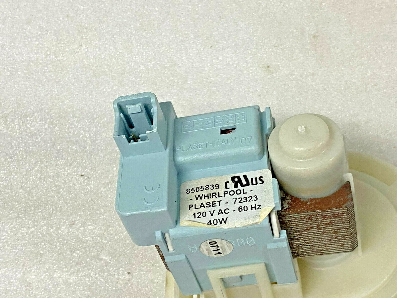 661662  OEM Whirlpool Dishwasher Drain Pump Genuine — thumbnail 6