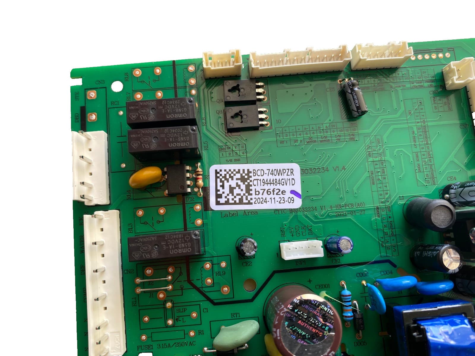 K1944484 OEM Hisense Refrigerator Main Control Board New Genuine — thumbnail 2