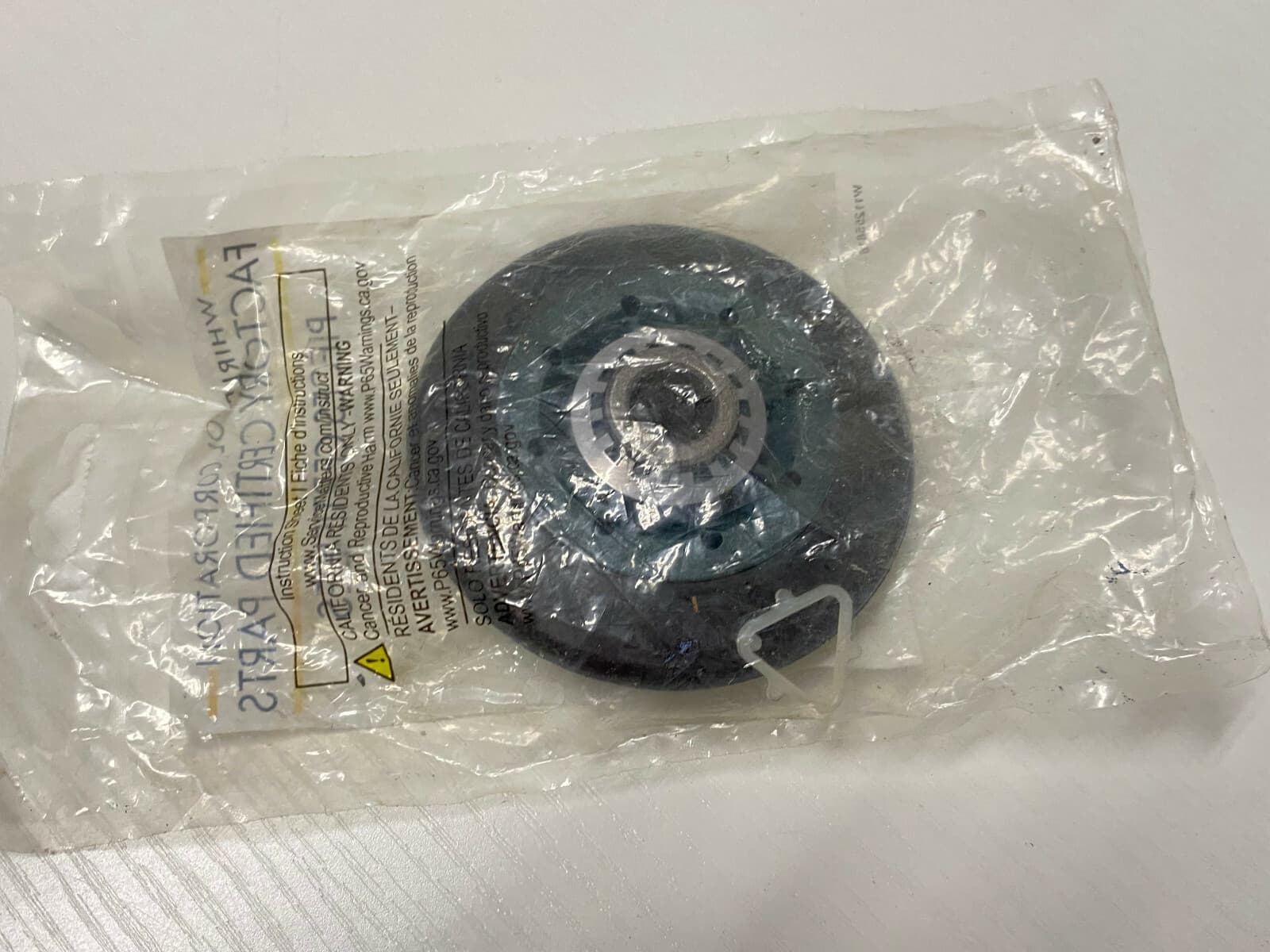 New Genuine  Whirlpool Drum Support Roller WPW10314173 — thumbnail 3