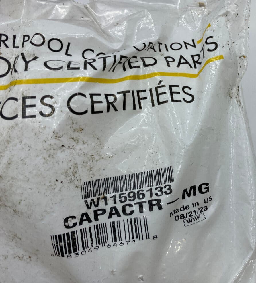 New Genuine OEM Whirlpool Microwave Capacitor &Diode  W11596133 — thumbnail 3