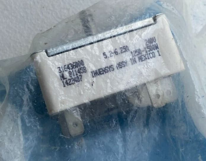 Genuine OEM  Frigidaire Range Surface Element Switch 316436000 — thumbnail 8