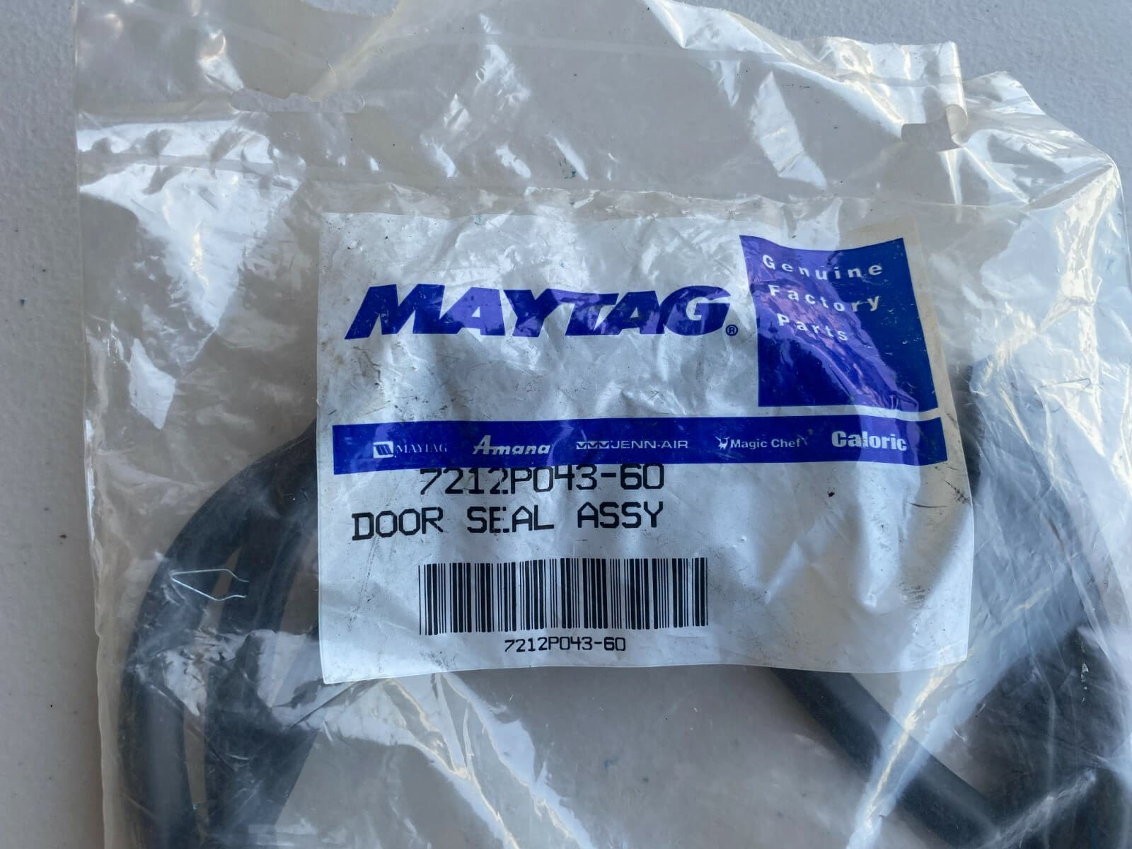 New Genuine Maytag Oven Door Seal 7212P043-60 — thumbnail 3