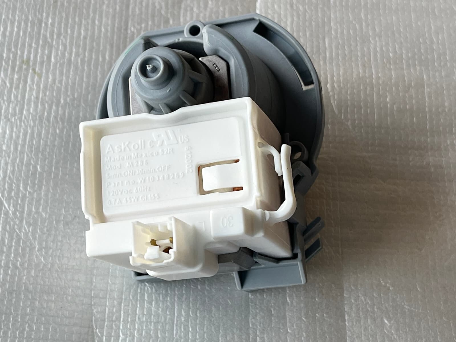 New Genuine  Whirlpool  Dishwasher Pump W10348269 — thumbnail 8