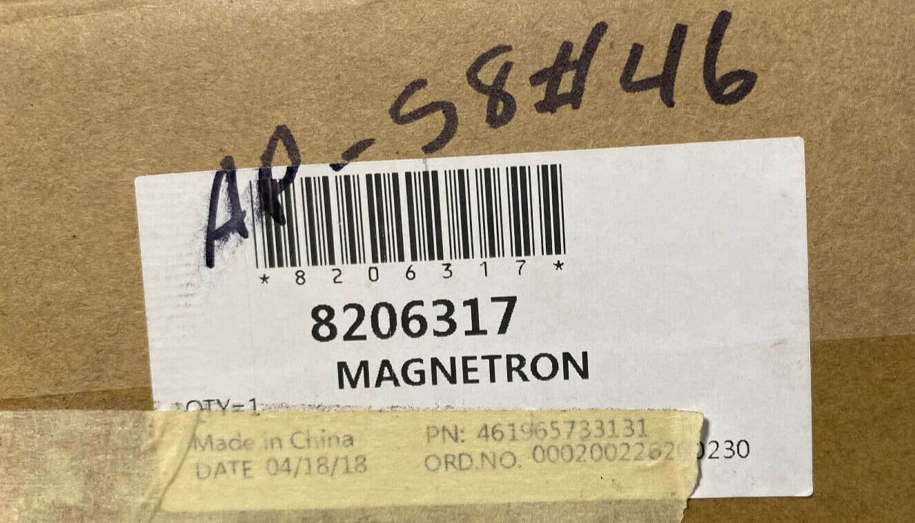 NEW Genuine OEM Whirlpool Microwave Magnetron 8206317 — thumbnail 5