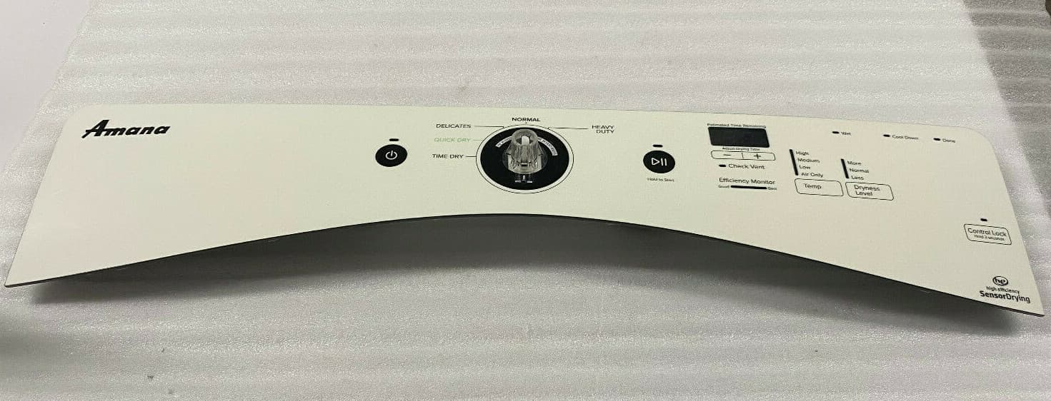 Genuine OEM Whirlpool Control Panel (White) W10562505