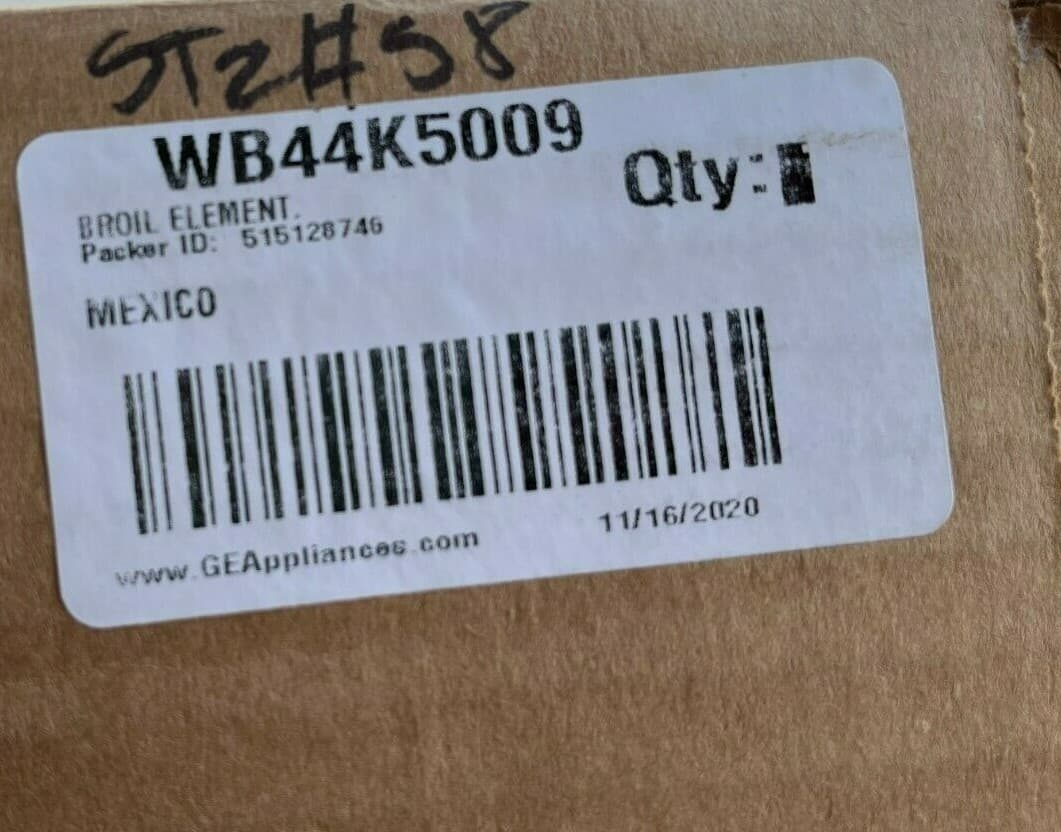 New Genuine OEM  GE Oven Broil Element WB44K5009 — thumbnail 4