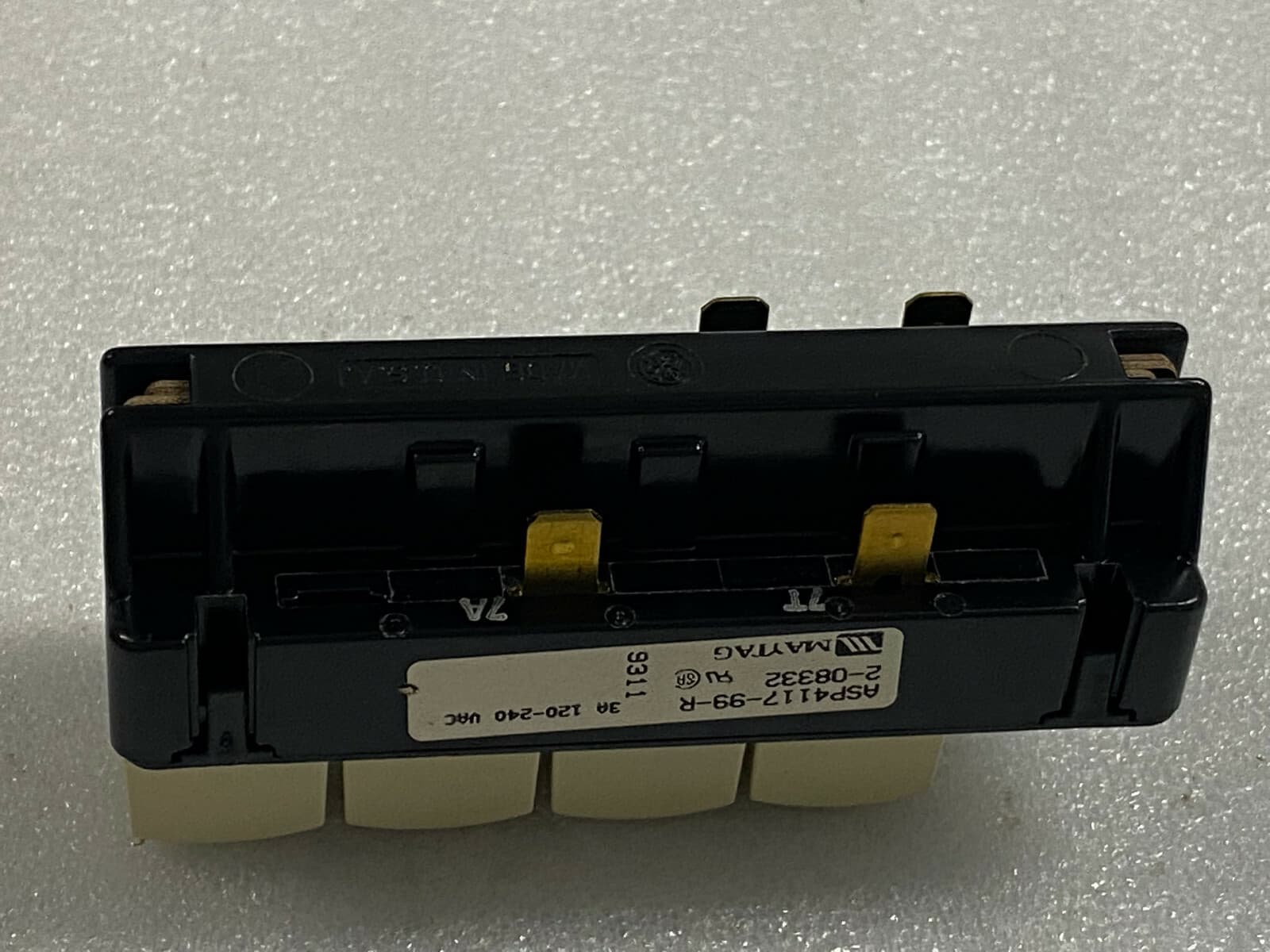 New Genuine  MAYTAG Switch (4BUTTON) 208332 — thumbnail 3