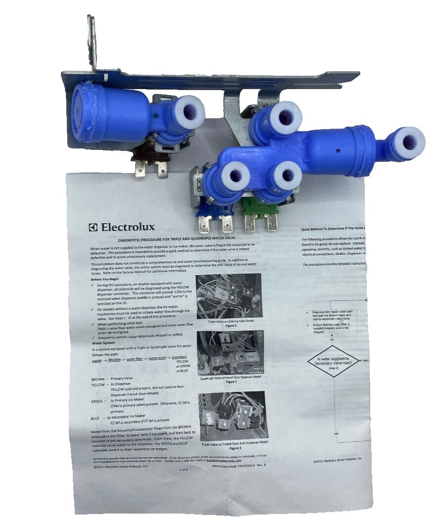 New Genuine OEM Frigidaire Refrigerator Water Inlet Valve 242253002 — thumbnail 6