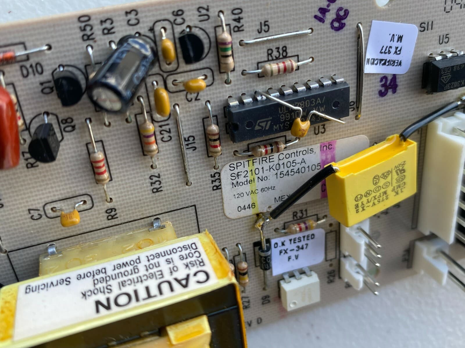 Genuine OEM Frigidaire Dishwasher Control  Board 154540105 — thumbnail 3